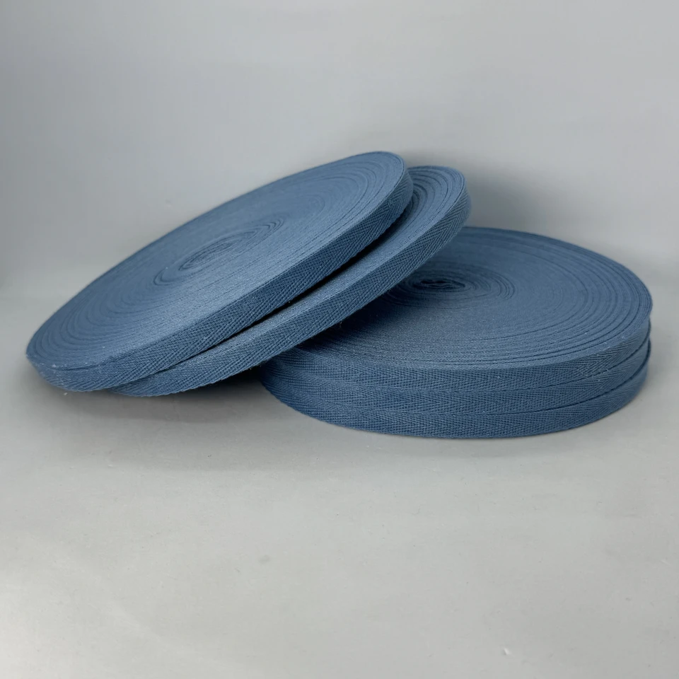 Лента кипер 1 см (40м.), 2129 Алмазно-синий