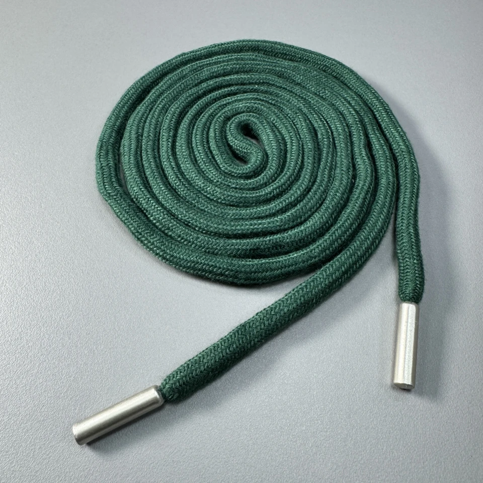 Шнурок в штаны круглый (140 см), зелёный (3166)