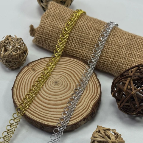 Тасьма люрекс 9950 (20 ярдів/18,28 м.), золото