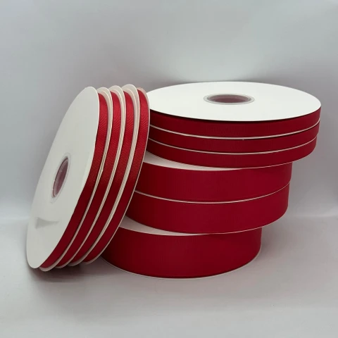 Стрічка репс 0.65 см (33*100 ярдів/91 м.), 1133 червоний