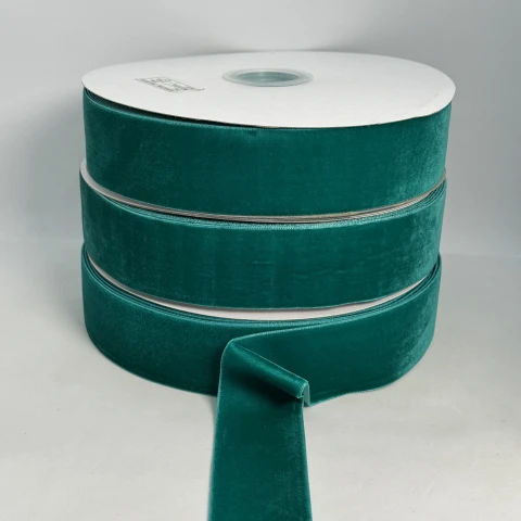 Стрічка оксамит 3.8 см (25 ярдів/22,75 м.), 92 морхвиля