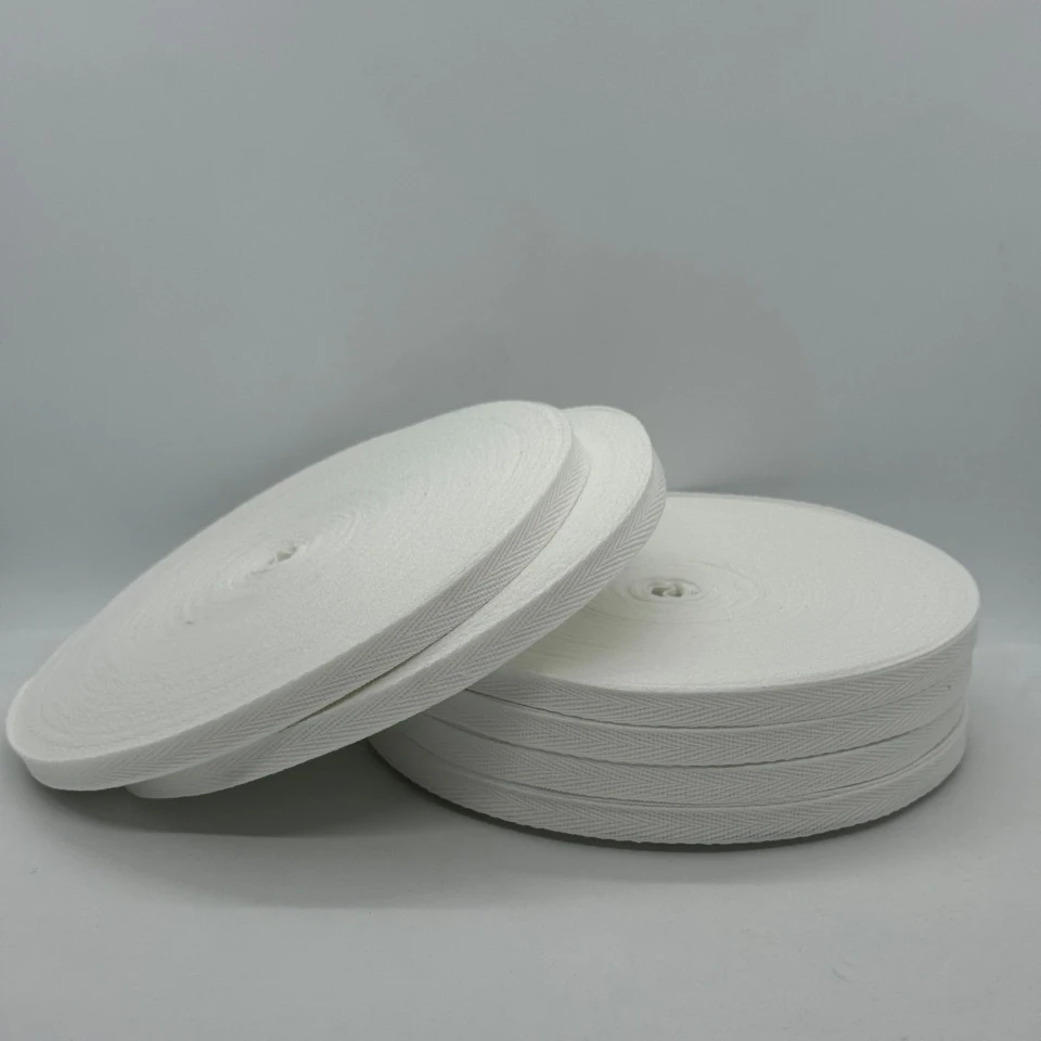 Стрічка кіпер 1 см (40) (40м.), 2002 молочний