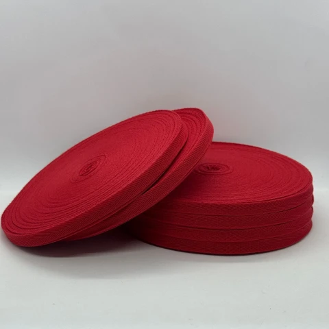 Стрічка кіпер 1 см (40) (40м.), 2211 червоний