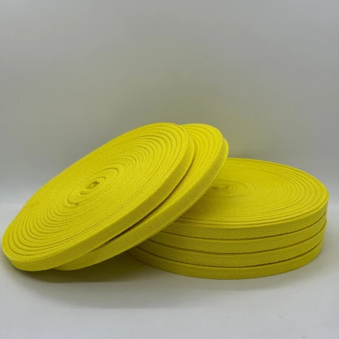 Стрічка кіпер 1 см (40) (40м.), 2319 лимонний