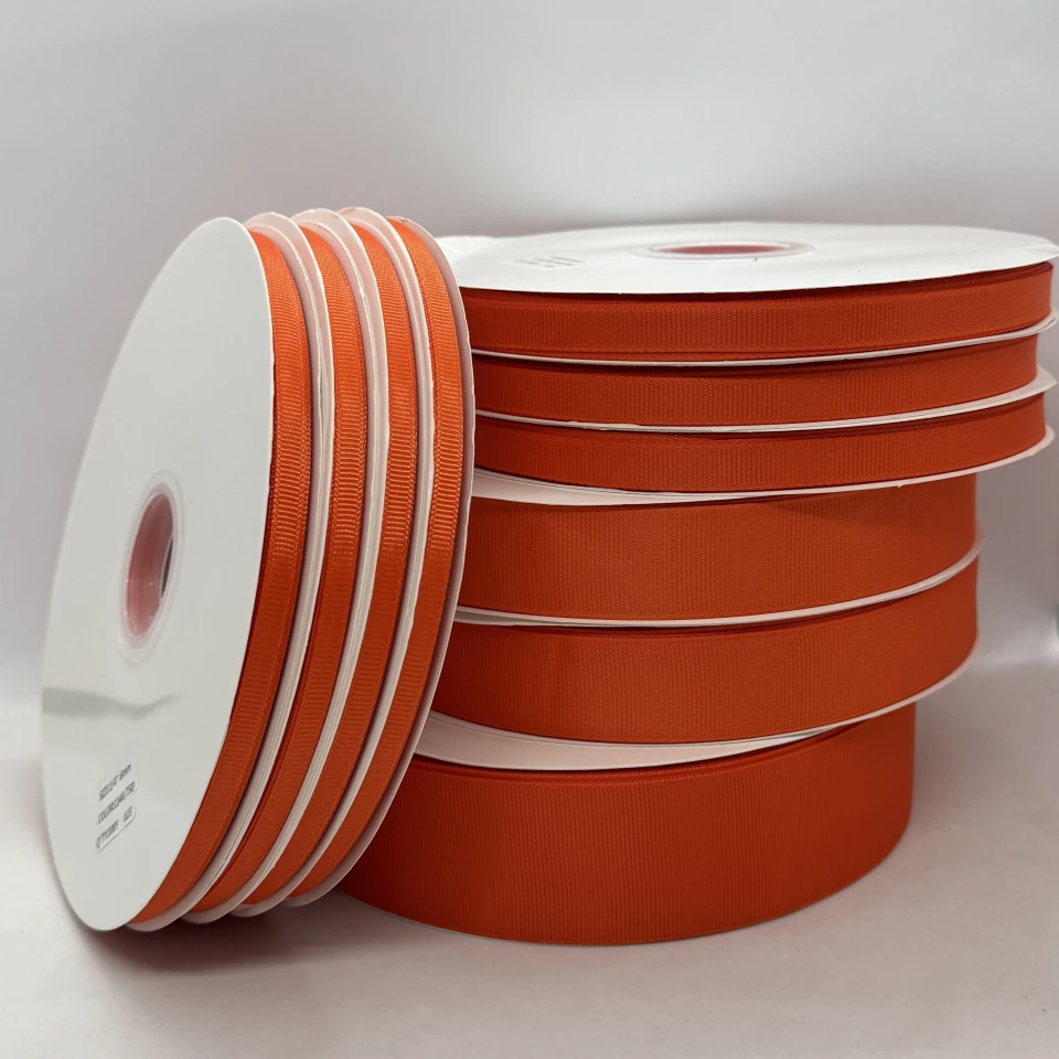 Лента репс 2,5 см (12*100 ярдов/91 м.), 1144 киновари