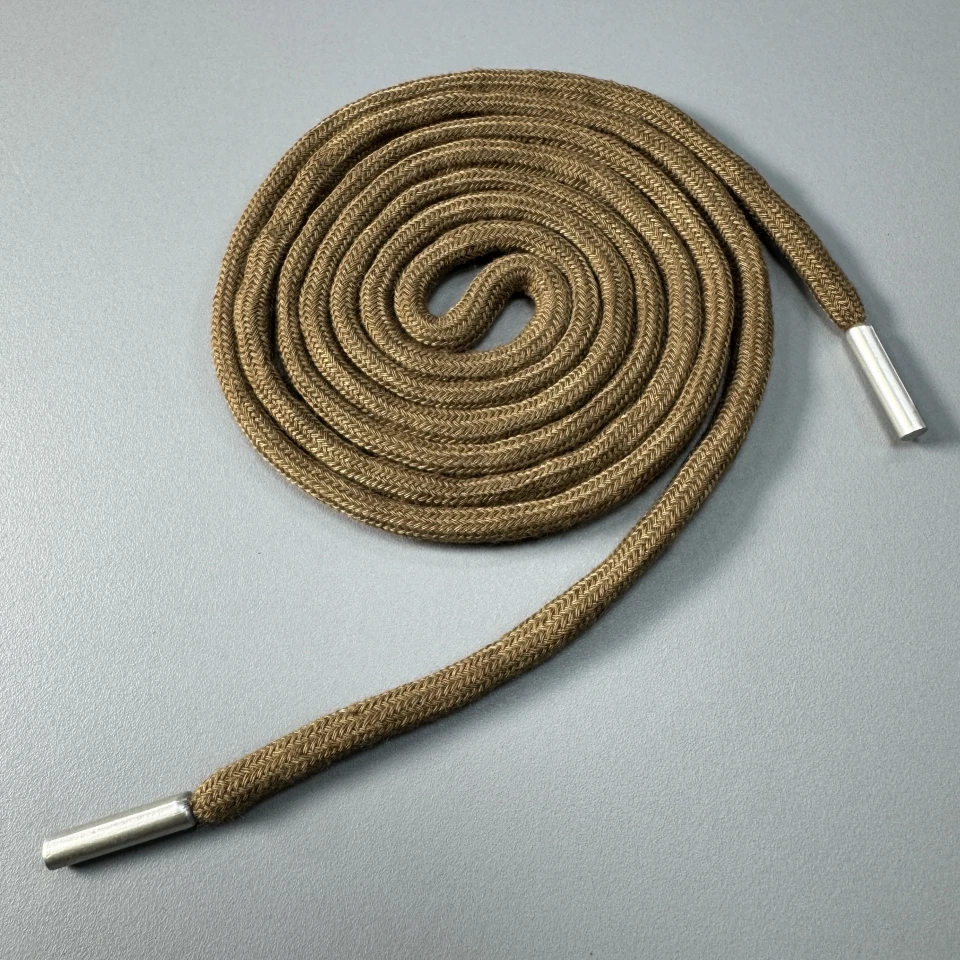 Шнурок в штаны круглый (140 см), бежевый (3254)