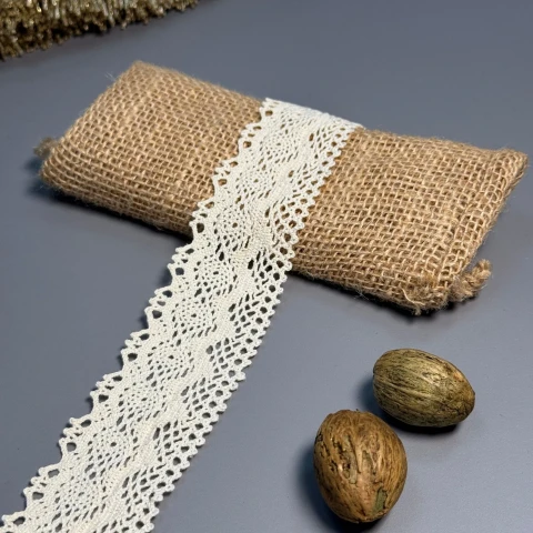 Макраме кружево А 6474 (100 ярдов/91,4 м.), бежевый