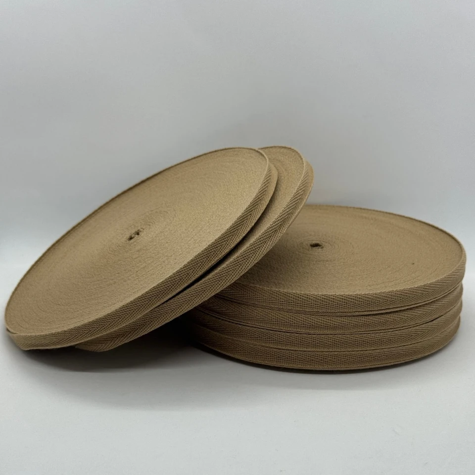 Стрічка кіпер 1 см (40) (40м.), 2241 теплий пісок