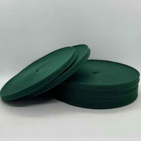 Стрічка кіпер 1 см (40) (40м.), 2376 ізумруд