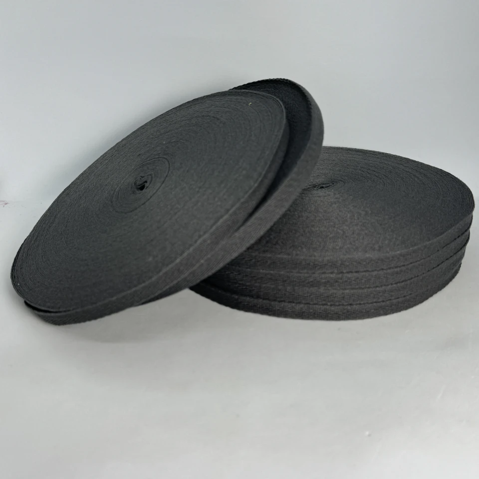 Стрічка кіпер 1 см (40) (40м.), 2259 сірий графіт