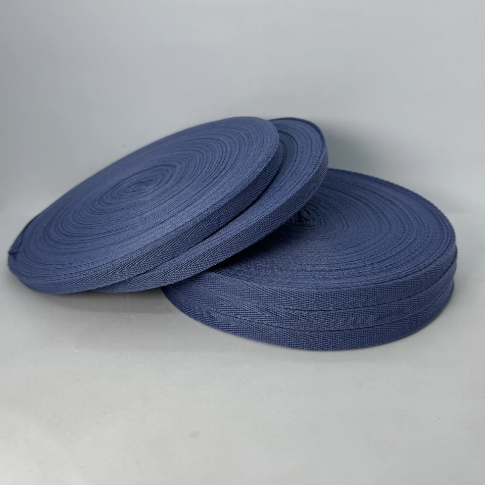 Лента кипер 1 см (40м.), 2128 насыщенный пурпурно-синий