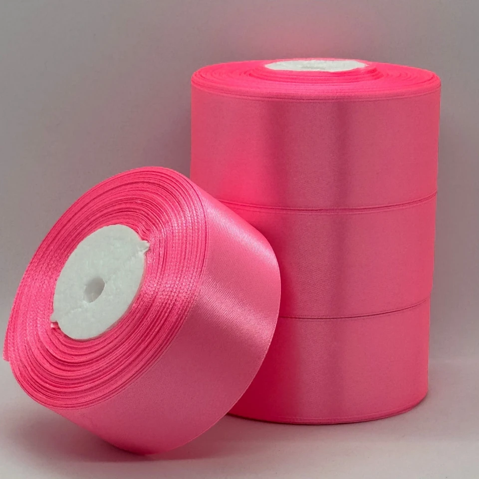 Стрічка атласна 4 см (5*36 ярдів) , 05 барбі