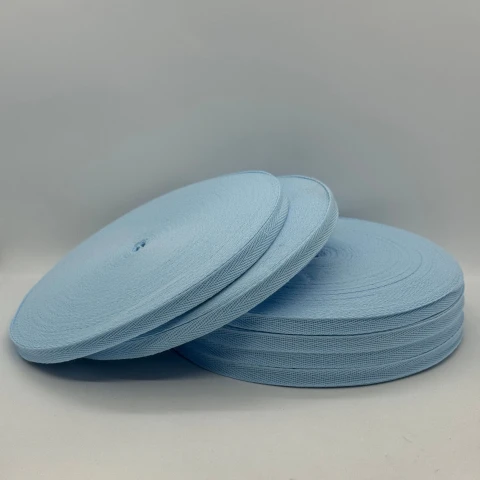 Стрічка кіпер 1 см (40) (40м.), 2122 світлий небесний