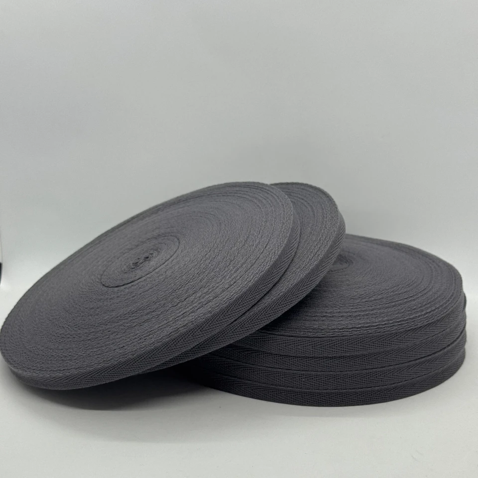 Стрічка кіпер 1 см (40) (40м.), 2261 гематит