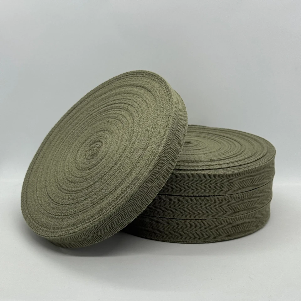 Стрічка кіпер 2 см (20) (40м.), 2190 олива