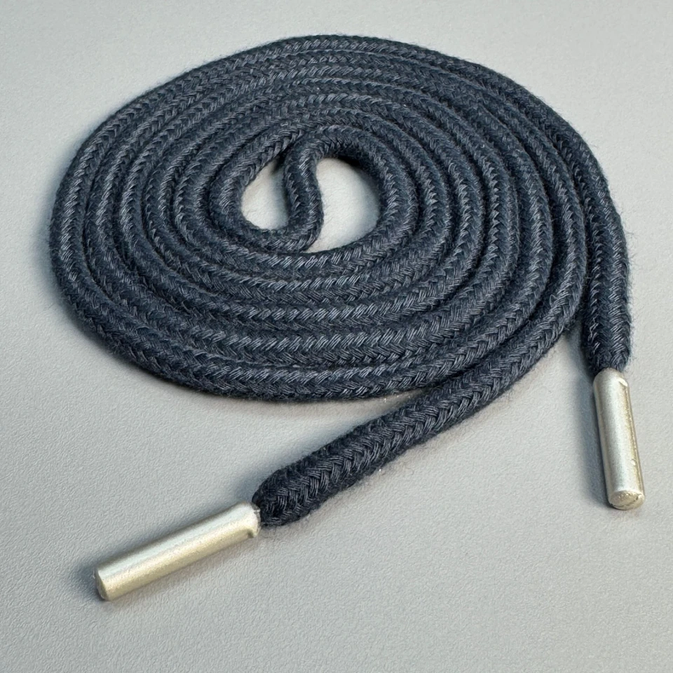 Шнурок в штани круглий (140 см), темно синій