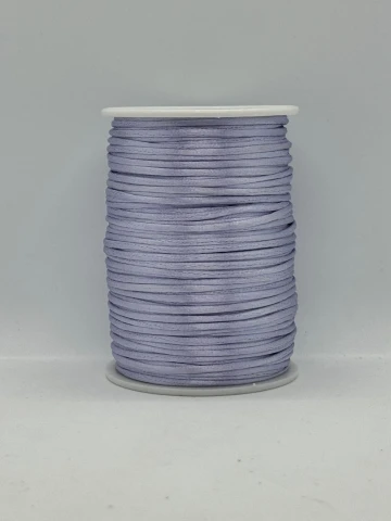 Шнур атласний корсетний 2.3 мм (100 ярдів/91,44 м.), 99 світлий фіолетовий