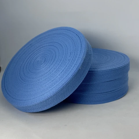 Стрічка кіпер 2 см (20) (40м.), 2134 лазурний крайола