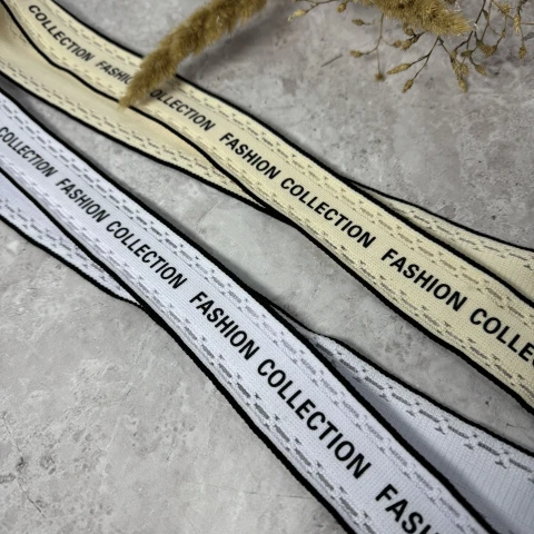 Лампас Fashion Collection (2026) 4 см, молочный