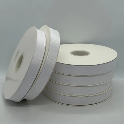 Стрічка репс 2 см (100 ярдів/91 м.), 1001 білий