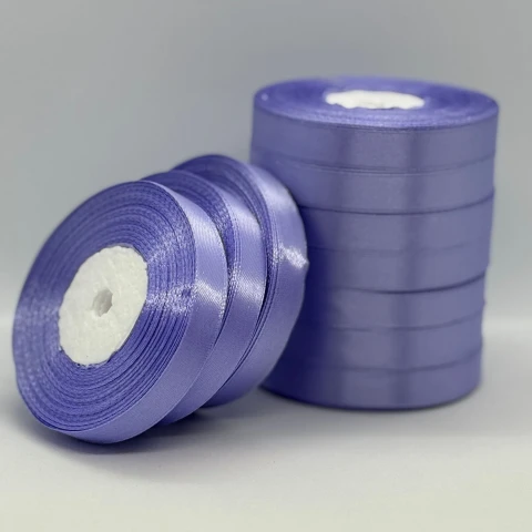 Стрічка атласна 1.2 см (10*36 ярдів), 191 фіалковий