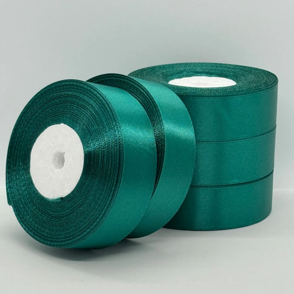 Стрічка атласна 2.5 см (5*36 ярдів), 126 морхвиля