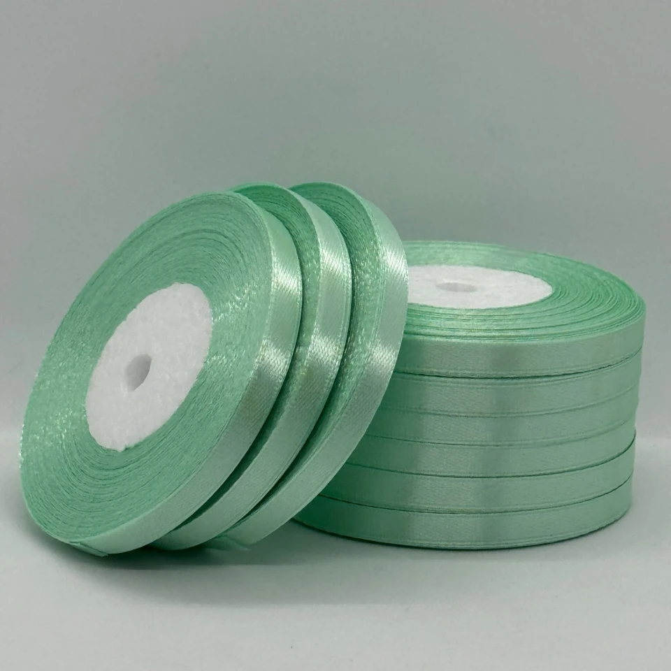 Стрічка атласна 0.6 см (10*36 ярдів), 181 мята