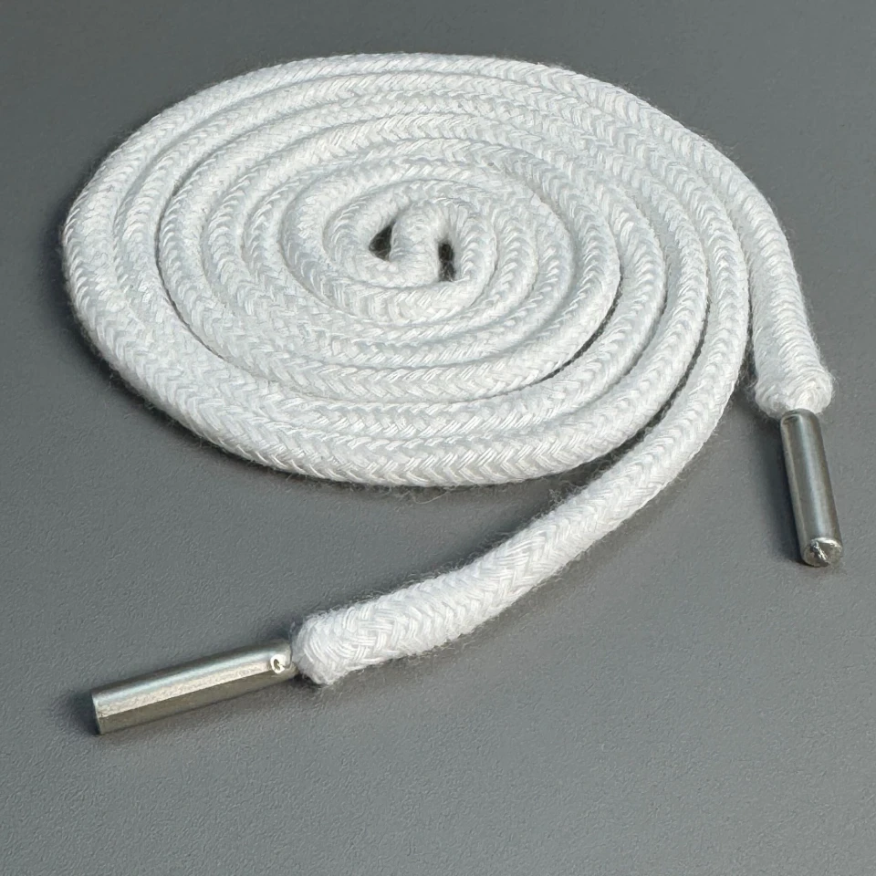 Шнурок в штани круглий (140 см), білий