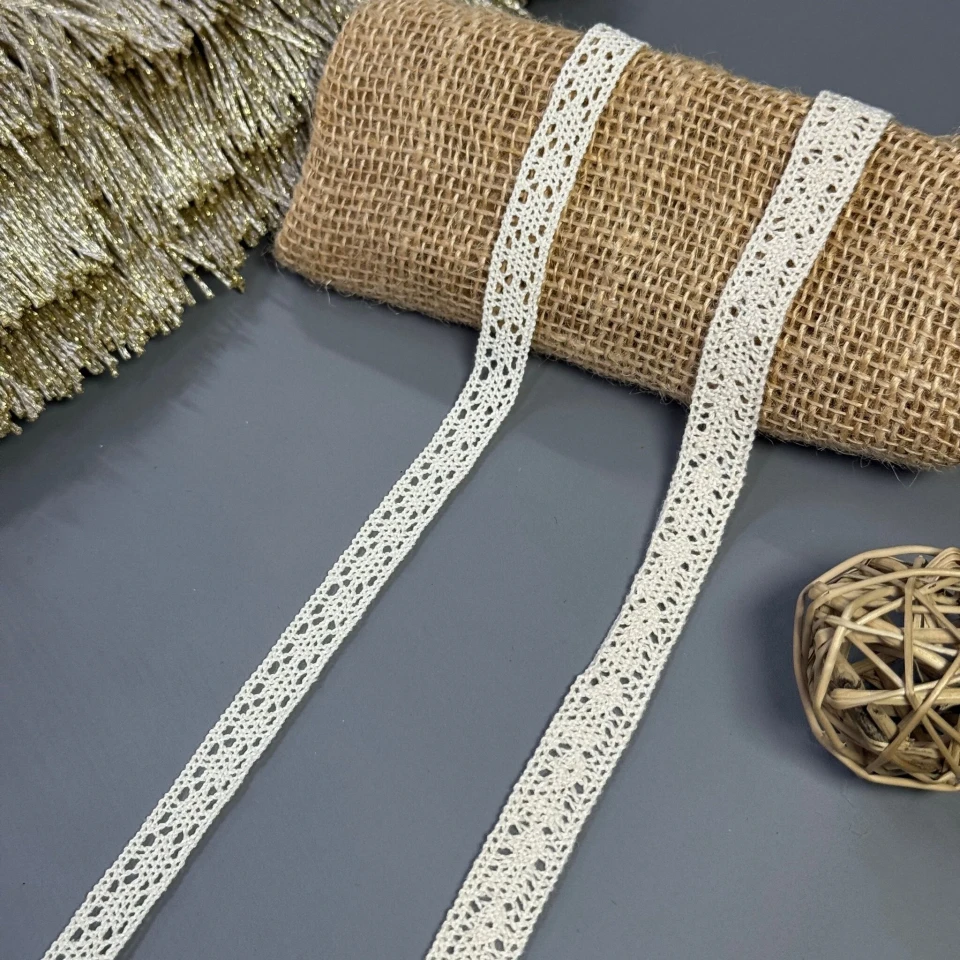 Мереживо макраме 6868 2 см.(400 ярдів/365,7 м.), бежевий