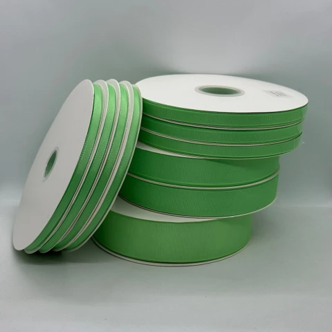 Стрічка репс 2,5 см (12*100 ярдів/91 м.), 1238 блідий зелений