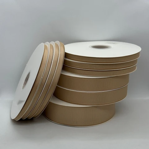 Стрічка репс 3,8 см (8*100 ярдів/91 м.), 1202 кава з молоком